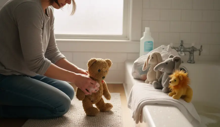 # Jak vyprat plyšáky a měkké hračky bez poškození

---

# Comment laver les peluches et les jouets e
