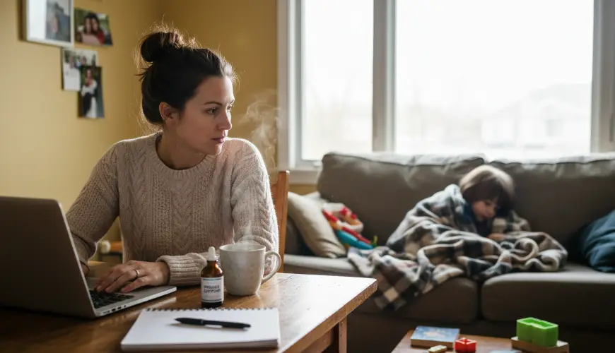 # Comment gérer un enfant malade et le travail en même temps