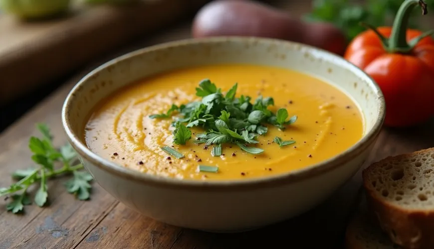 Soupe de chou-rave de la cuisine de grand-mère et ses secrets
