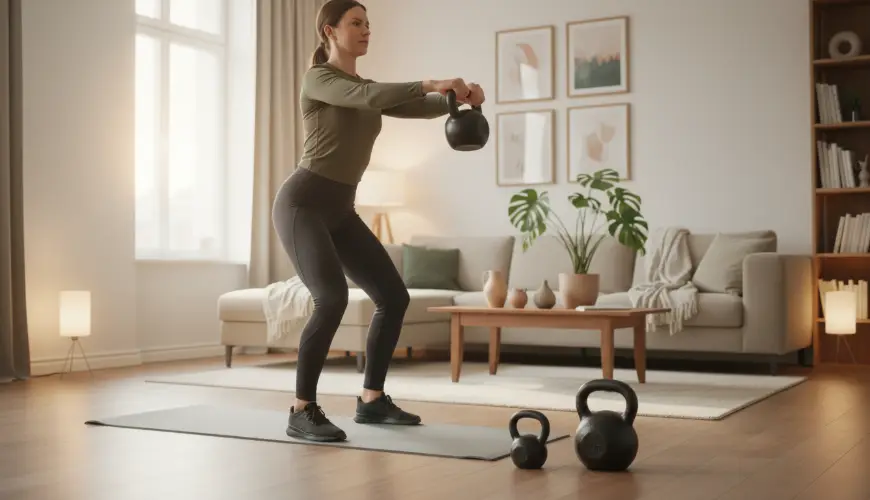 Kettlebell est un équipement idéal pour la musculation à domicile, qui remplace toute une salle de s