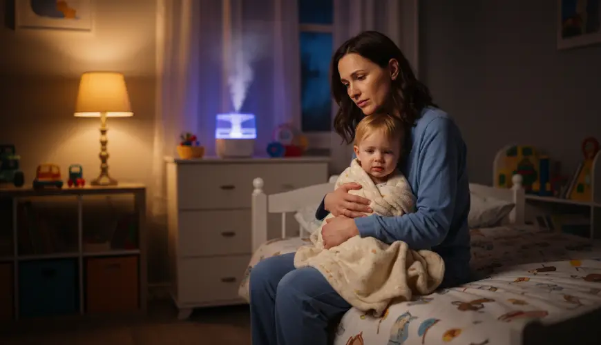 # La laryngite chez les enfants et la toux aboyante nocturne qui effraie les parents