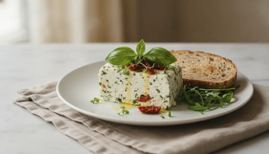 Terrine légère de fromage cottage riche en protéines qui vous rassasiera