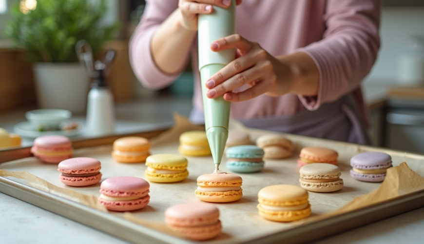 Des macarons réussis à la maison, grâce à une méthode éprouvée et quelques astuces