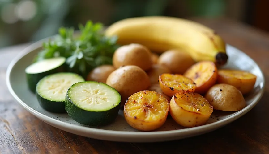 Aliments non-fumés dans la cuisine pour un mode de vie plus sain