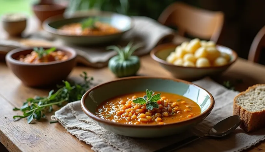 Découvrez la magie de la soupe de légumes, qui réchauffe et rassasie
