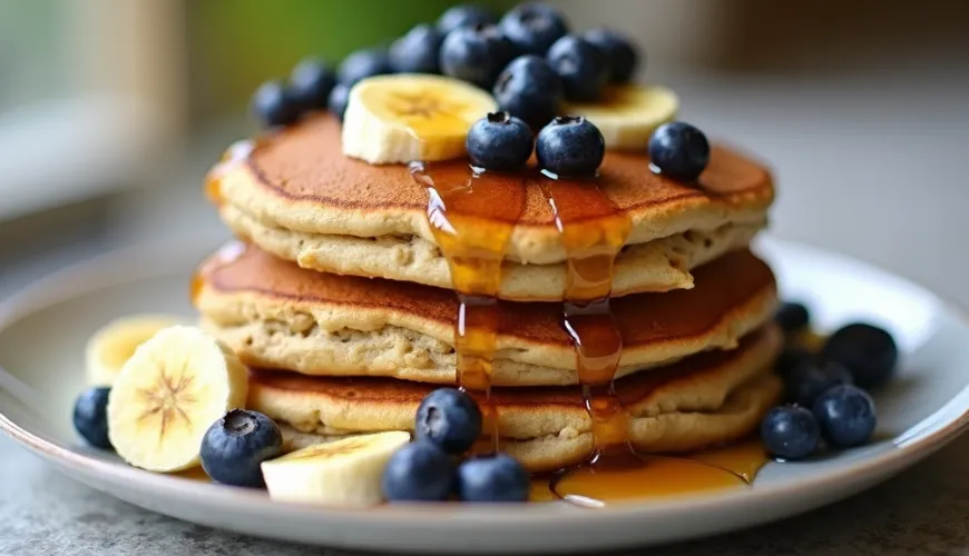Découvrez de délicieuses et saines crêpes à la banane riches en nutriments