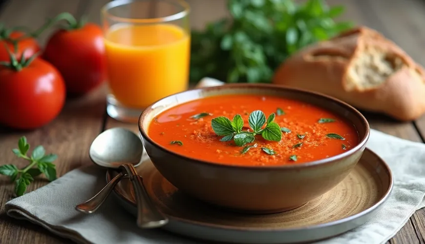 Découvrez le secret de la meilleure soupe de tomates selon grand-mère