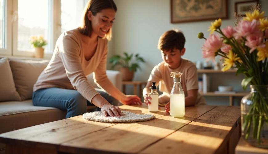 L'entretien des meubles en bois sans produits chimiques est simple lorsque vous savez ce qu'il faut 