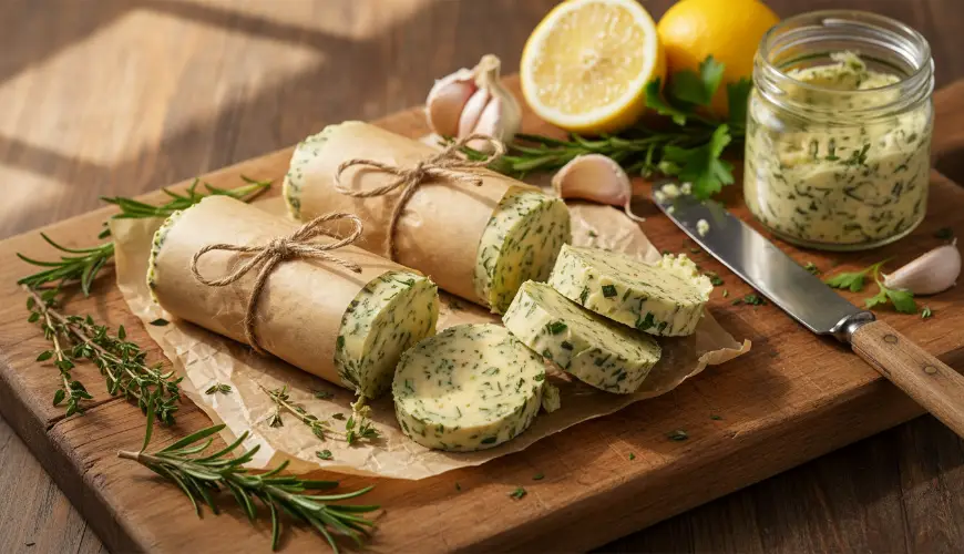 Savourez le beurre aux herbes fait maison