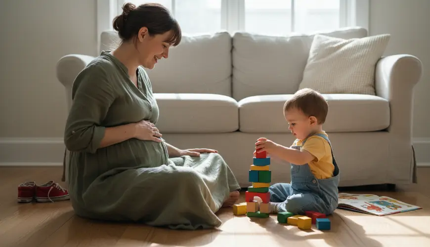 Nous vous conseillons sur la façon de gérer la grossesse quand vous avez un tout-petit à la maison