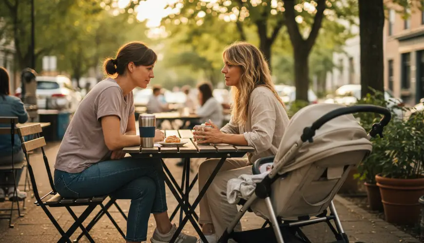 Amitié entre une mère et une femme sans enfants