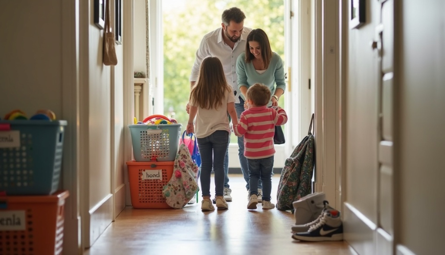La précipitation et le stress du matin disparaissent lorsque vous instaurez une routine fixe qui réd