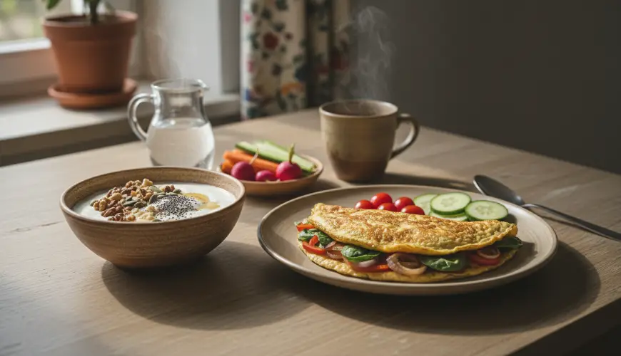 Petit-déjeuner riche en protéines pour éviter les fringales pendant la journée