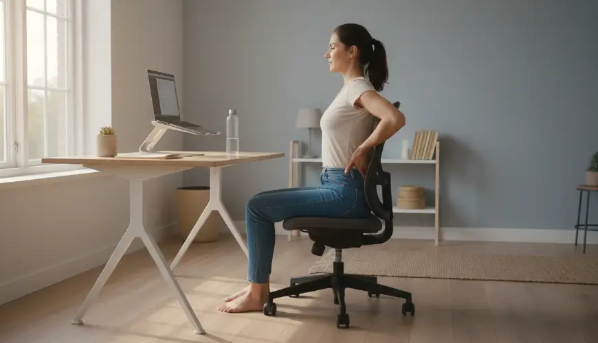 La bonne posture affecte plus que le dos