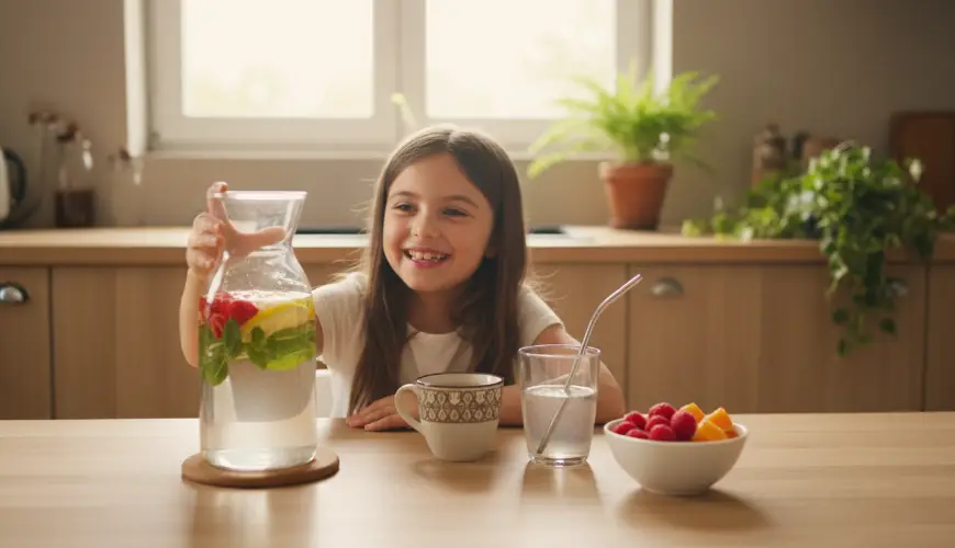 Conseils pour des boissons saines sans sucre pour les enfants
