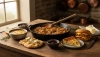 # Caramelisés oignons comme base de cinq plats différents