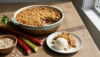 # Le crumble à la rhubarbe avec une miette d'avoine ne déçoit jamais