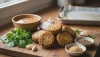 Falafel maison à base de pois chiches rôtis sans friture