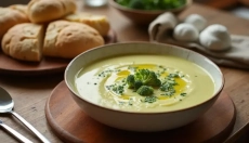 Crème de brocoli qui rassasie et a bon goût