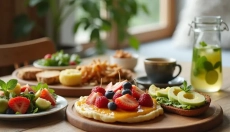 Un brunch à la maison est facile à réaliser lorsque vous combinez du sucré, du salé et un plat chaud