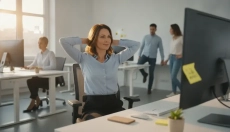 # Des exercices assis à votre bureau, même pendant une réunion