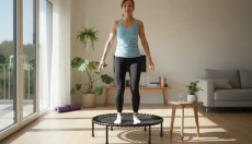 # Trampoline domestique comme entraînement efficace pour le système lymphatique