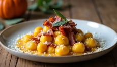 Les gnocchis à la citrouille comme un excellent accompagnement pour votre repas d'automne