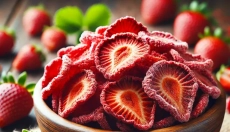 Les fraises lyophilisées ajoutent de la variété à chaque plat et dessert.