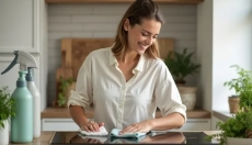 Comment éliminer naturellement la graisse dans la cuisine pour que la hotte et les carreaux brillent