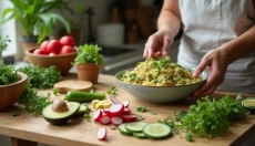 Une salade printanière qui rassasie se fait facilement en ajoutant des protéines et de bonnes graiss