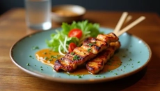 Le satay de poulet comme plat populaire dans les restaurants tchèques