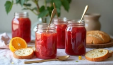 Découvrez la magie de la confiture de rhubarbe et des recettes inspirées