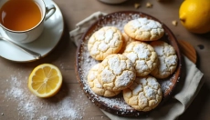 Les biscuits craquelés sont une manière simple de charmer les invités.