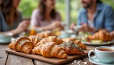 Croissants salés en pâte feuilletée qui enchanteront vos papilles