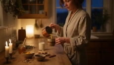 Chaud lait doré au curcuma et au poivre pour un meilleur sommeil