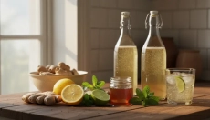 # Vyrobte si domácí zázvorové pivo bez alkoholu

# Fabriquez votre propre bière au gingembre sans al