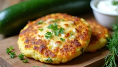 Essayez les galettes de courgettes au fromage