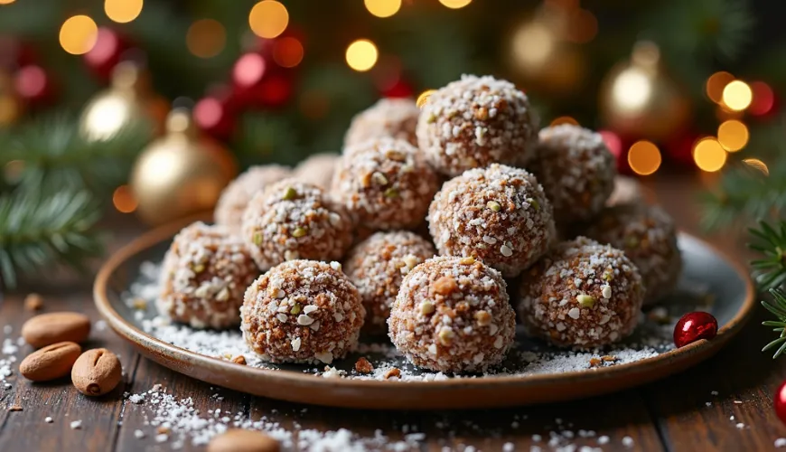 Les biscuits de Noël aux dattes apportent de la joie sans calories superflues.