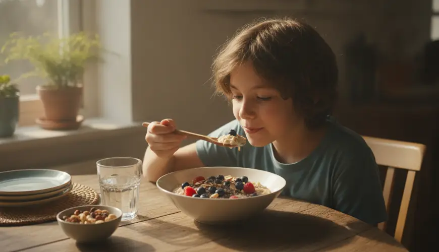La nutrition pour le cerveau d'un écolier commence dès le petit-déjeuner