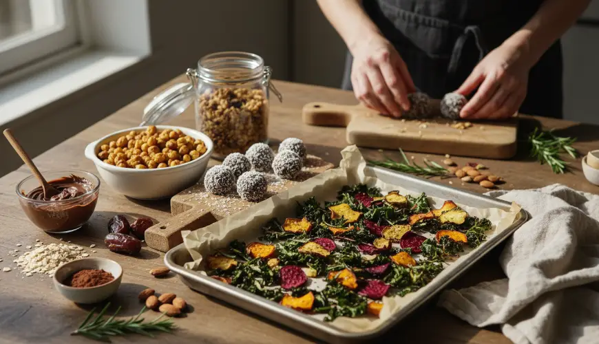 Essayez des alternatives maison aux collations malsaines
