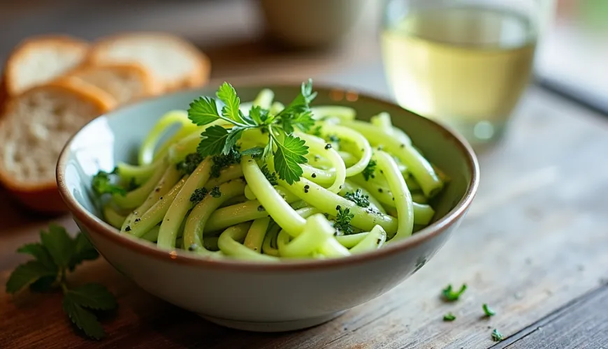 Salade de céleri française saine que tout le monde adorera
