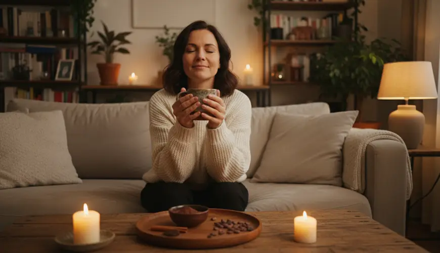 Essayez le cacao comme rituel du soir à la place de l'alcool