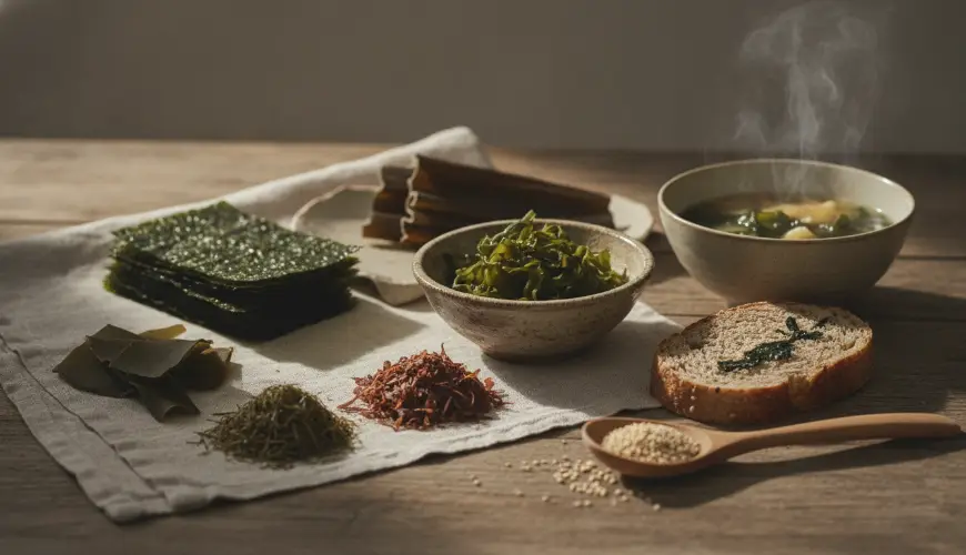 Essayez les algues marines dans la cuisine tchèque de sept façons