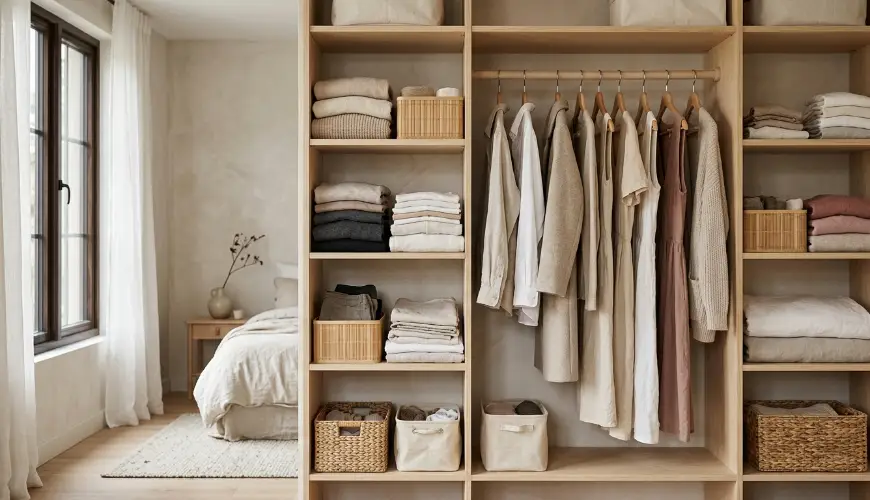 Essayez cinq couches d'espace de rangement pour un ordre durable